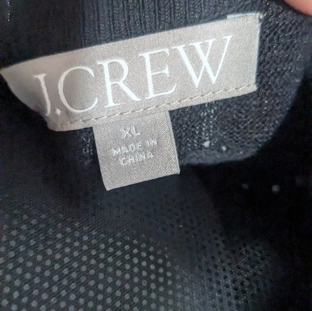 J Crew Open Knit Mini Dress